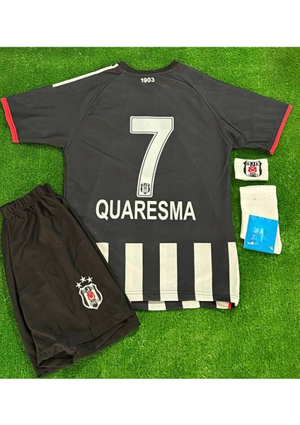 B€.şik.tæş Yeni Sezon 2025/26 #7 Quaresma Iç Saha Çocuk Forması Çorap Bileklik Hediyeli fiyatları