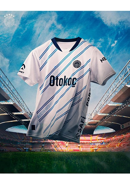 Fenerbahçe 2024/2025 Yeni Sezon Yetişkin Özel Isim Deplasman Beyaz Forma