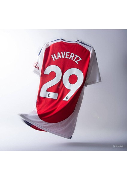 Arsenal 2024/25 Kai Havertz 7 Iç Saha Kırmızı Forması modelleri