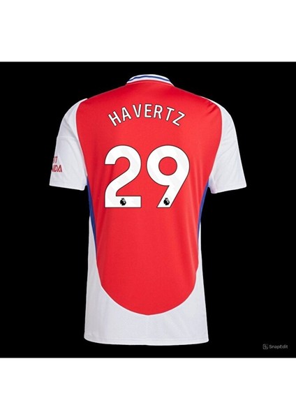 Arsenal 2024/25 Iç Saha Kırmızı Yetişkin Havertz Forması