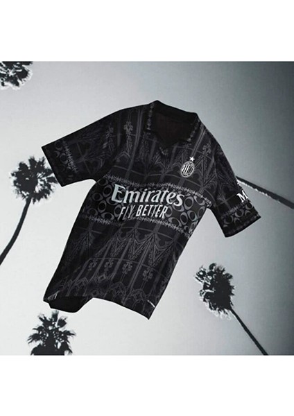 MİLAN24 Özel Plasöre Siyah Taraftar Forması fiyatları