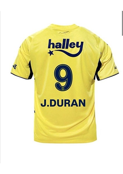Fe.ner.bah'çe 2025/2026 J.duran 9//yeni Sezon Deplasman Sarı Yetişkin Forması