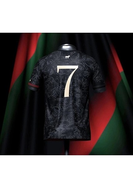 Ronaldo The Seu Siyah Özel Tasarım Forması