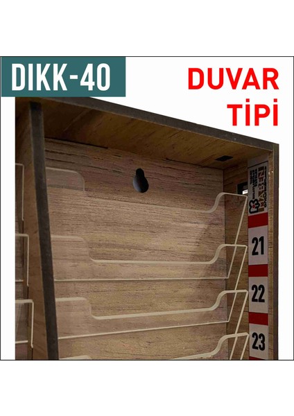 Dıkk-40 Duvar Tipi Ziyaretçi Kart Kutusu indirimleri