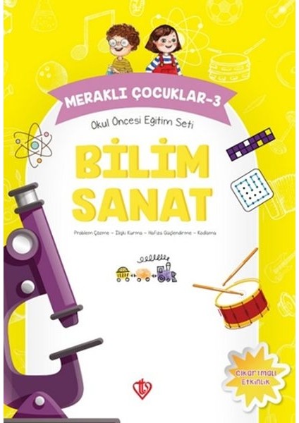 Meraklı Çocuklar 3 - Okul Öncesi Eğitim Seti Bilim Sanat