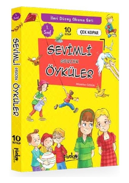 1. Sınıf Sevimli Gerçek Öyküler - 10 Kitap Takım