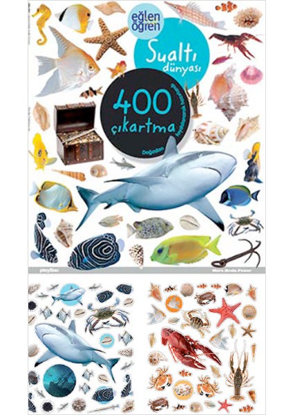 Eğlen Öğren - Sualtı Dünyası 400 Çıkartma