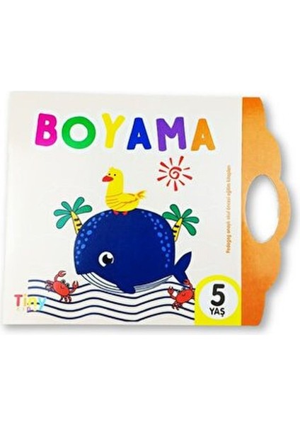 Kodlamalı Boyama Kitabı - 5 Yaş