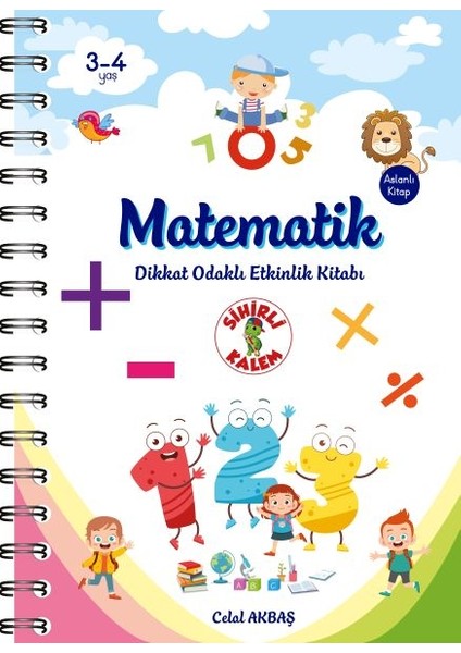 Matematik - Dikkat Odaklı Kitabı
