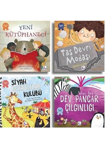 Set 2 Pedagog Onaylı Hikayeler-4 Kitap Takım