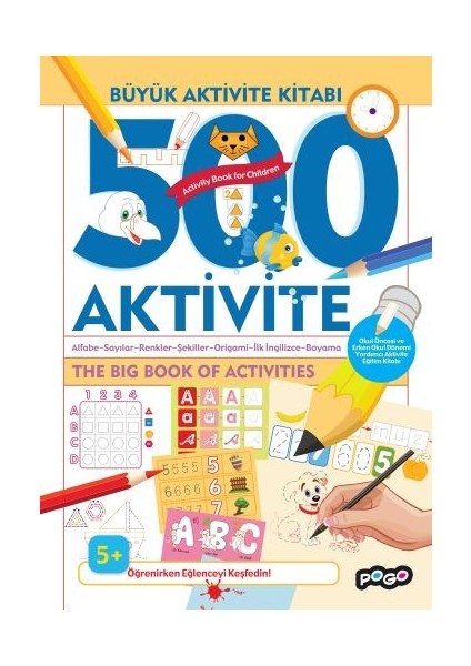 Büyük Aktivite Kitabı - 500 Zeka Oyunu