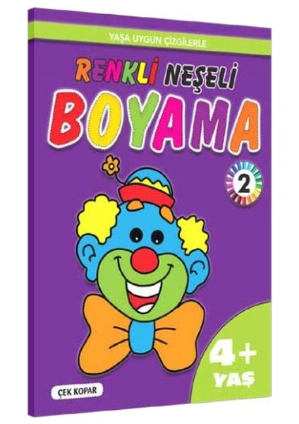 Renkli Neşeli Boyama -2 (4+Yaş)