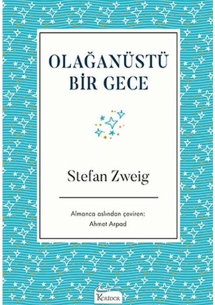 Olağanüstü Bir Gece (Bez Ciltli)
