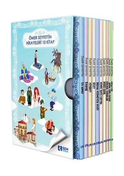Ömer Seyfettin Hikayeleri (10 Kitap Takım Kutulu)