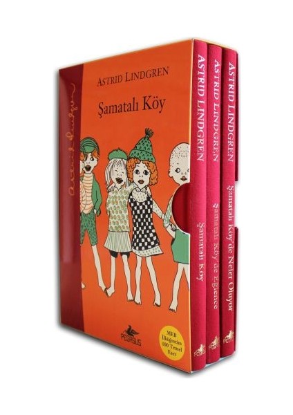 Şamatalı Köy Serisi Kutulu Özel Set (3 Kitap - Ciltli)