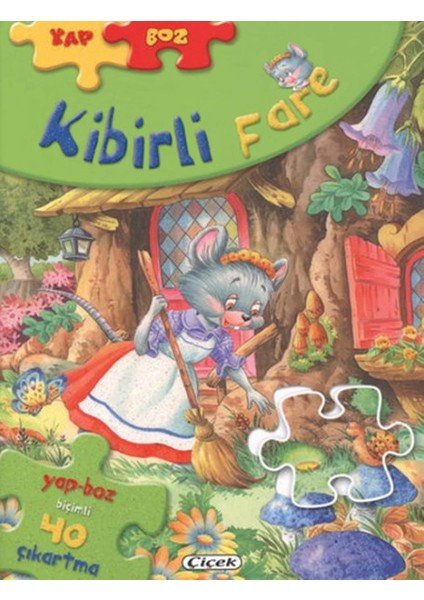 Kibirli Fare Yap-Boz Çıkartmalı Masallar 4