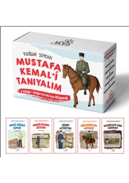 Atatürk- Mustafa Kemali Tanıyalım (Renkli -5 Kitap)