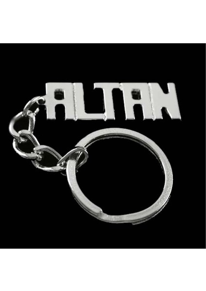 Techmrt Altan Isimli Anahtarlık-