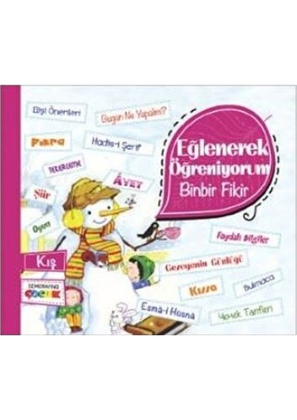 Eğlenerek Öğreniyorum - Binbir Fikir - Kış