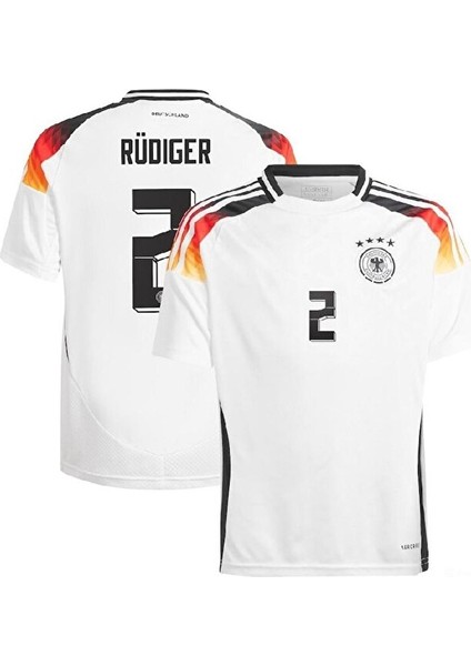 2024/25 Almanya Milli Takımı Rudıger Beyaz Yetişkin Forması