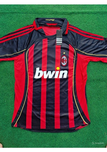 Mılan 2006/07 Şampiyonlar Ligi Kırmızı Kaka Yetişkin Forması fiyatları