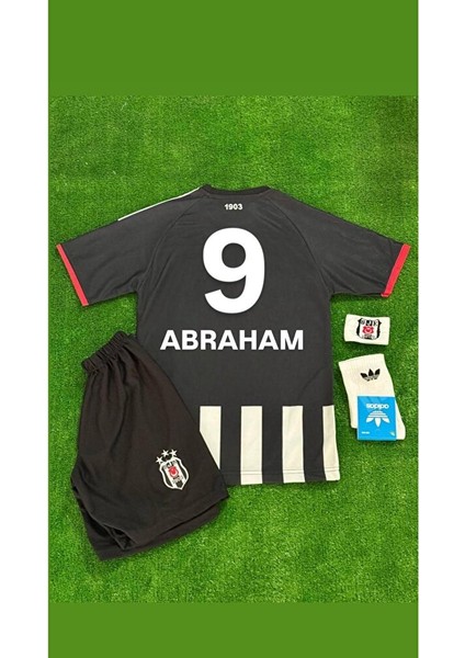 B.e.ş.i.k.t.a.ş. 2025/26 Iç Saha Abraham #9 Çocuk Forması 4lü Set