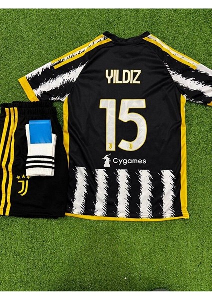 Kenan Yıldız 2023/24 Iç Saha Çocuk Forması 3 Lü Set