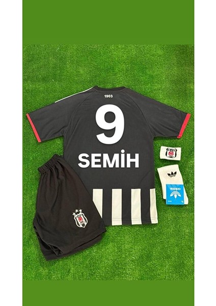 B.e.ş.i.k.t.a.ş. 2025/26 Iç Saha Semıh Kılıçsoy #9 Çocuk Forması 4lü Set