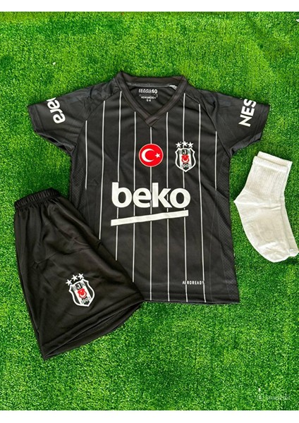 B*e*ş*i*k*t*a*ş* 24/25 Rafa 27 Deplasman Siyah Çocuk Taraftar Forması fiyatları