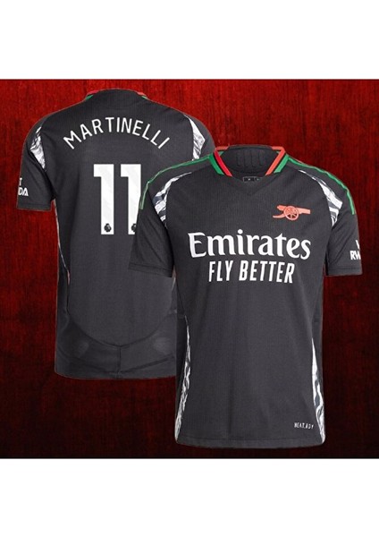 2024/25 Arsenal Deplasman Siyah Martınellı Yetişkin Forması fiyatları