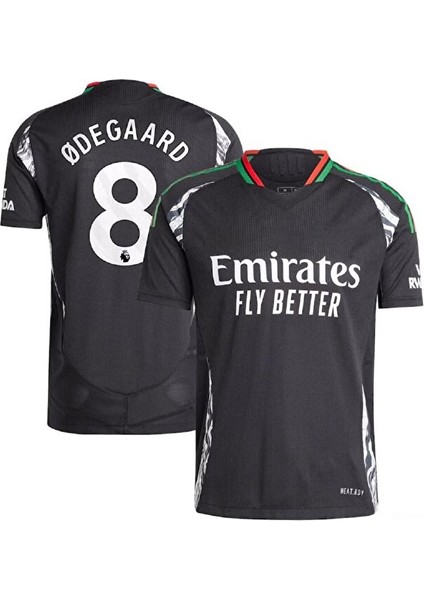 2024/25 Arsenal Deplasman Siyah Odegard Yetişkin Forması