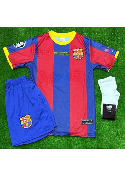 2010 Barcelona Şampiyonlar Ligi Ronaldınho Çocuk Forması 4lü Set fiyatları