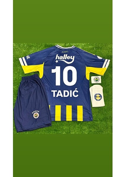.f.e.n.e.r.b.a.h.ç.e. 2026 Tadıc #10 Iç Saha Parçalı Yeni Sezon Çocuk Forması 4'lü Set