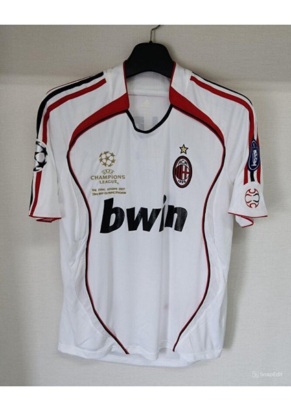 Mılan 2006/07 Şampiyonlar Ligi Beyaz Nesta Yetişkin Forması fiyatları