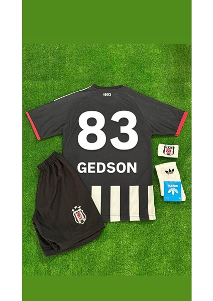 B.e.ş.i.k.t.a.ş. 2025/26 Iç Saha Gedson Fernandes #83 Çocuk Forması 4lü Set