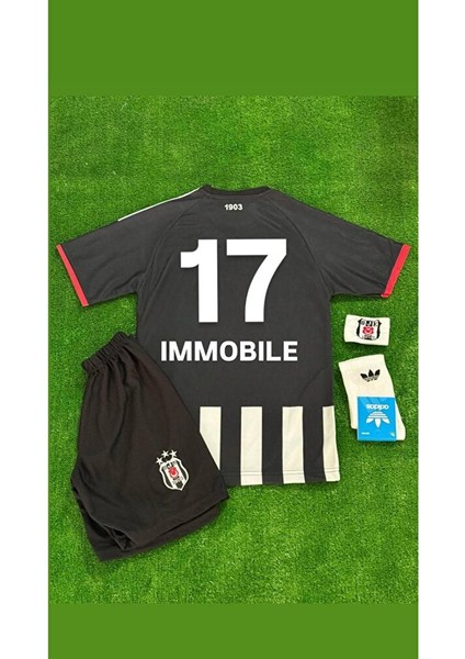 B.e.ş.i.k.t.a.ş. 2025/26 Iç Saha Immobıle #17 Çocuk Forması 4lü Set