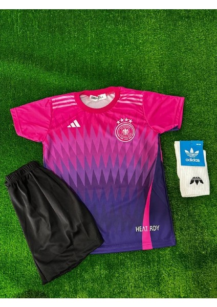Almanya Milli Takım Deplasman Pembe Tonny Kroos Çocuk Forması 4lü Set fiyatları