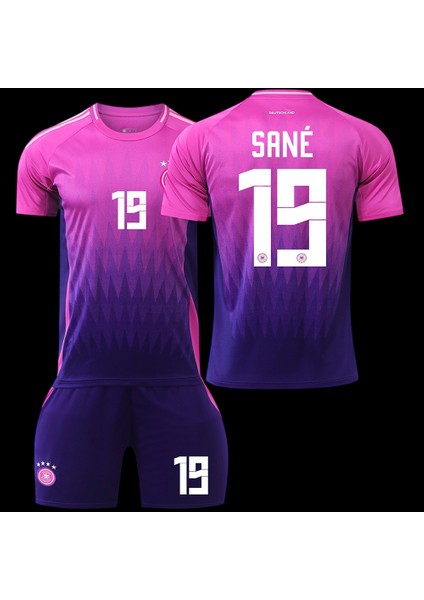 Almanya Milli Takım Deplasman Pembe Leroy Sane Çocuk Forması 4lü Set fiyatları