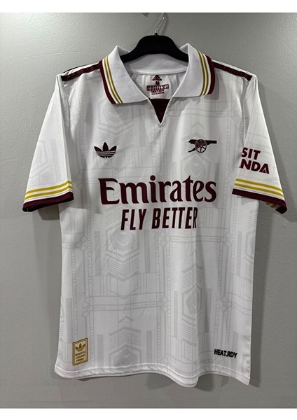 Arsenal 2025/26 Yeni Sezon Isimsiz Deplasman Forması (Beyaz) fiyatları