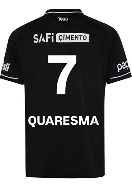 B.e.ş.i.k.t.a.ş. 2026 - Quaresma - Alternatif Yakalı Siyah Yeni Sezon Yetişkin Forması