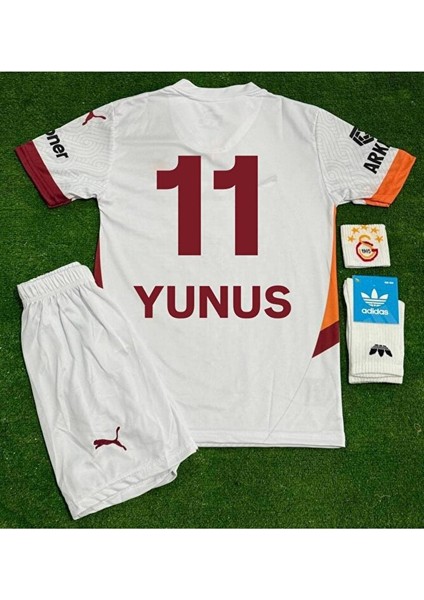 G̸a̸l̸a̸t̸a̸s̸a̸r̸a̸y̸ 2024/25 Beyaz Yunus Çocuk Forması 4lü Set