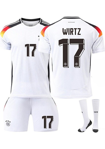Almanya Milli Takım Iç Saha Beyaz Wırtz Çocuk Forması 4lü Set fiyatları