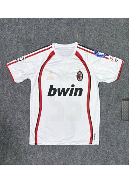 Mılan 2006/07 Şampiyonlar Ligi Beyaz Shevchenko Çocuk Forması 4lü Set fiyatları