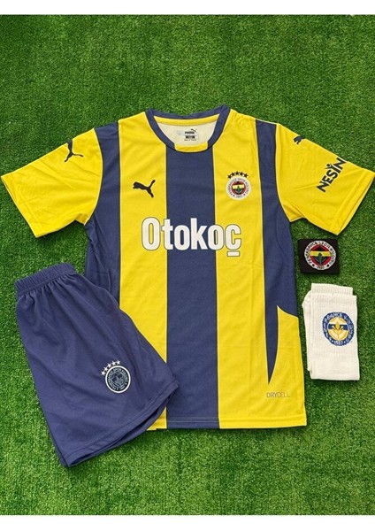 .f.e.n.e.r.b.a.h.ç.e. 2024/25 F.kadıoğlu #7 Iç Saha Parçalı Yeni Sezon Çocuk Forması 4'lü Set fiyatları