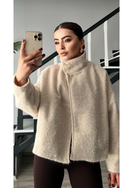 Taş Buklet Yarım Balıkçı Mont