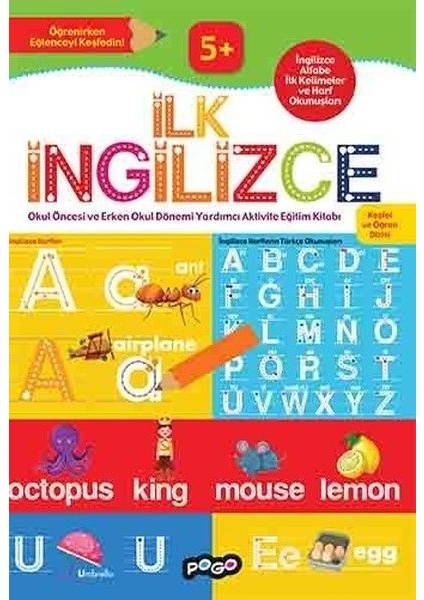 Keşfet ve Öğren Dizisi - Ilk Ingilizce (5+ Yaş)