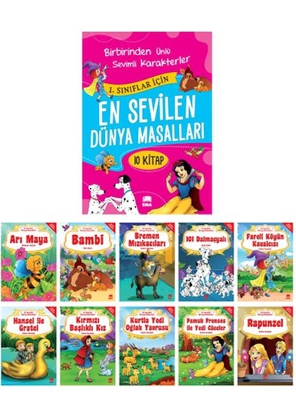 En Sevilen Dünya Masalları (10 Kitap)