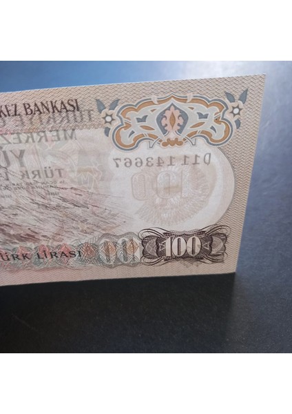 Escoines 3996368F6C6C0C54E6 6.emisyon D11 Serisi 100TÜRK-LIRASI Çil fiyatları