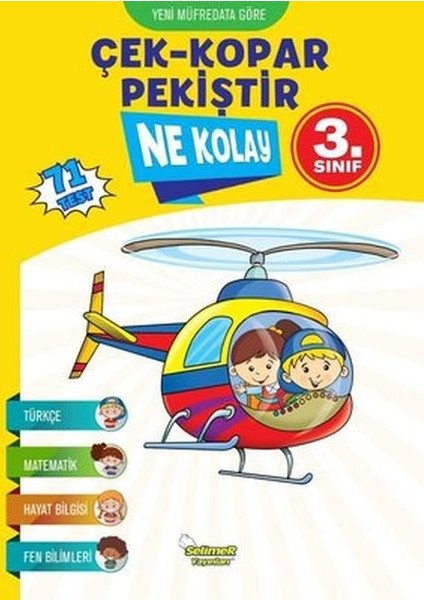 Ne Kolay 3.sınıf Çek - Kopar - Pekiştir