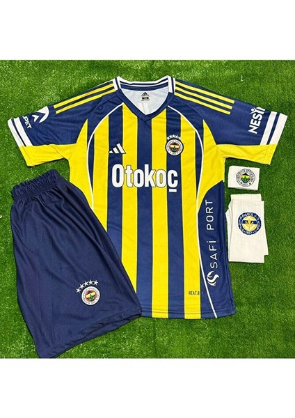 2026/.FENERBÃHÇE Anderson Talisca Iç Saha Parçalı Yeni Sezon Çocuk Forması 4'lü Set modelleri